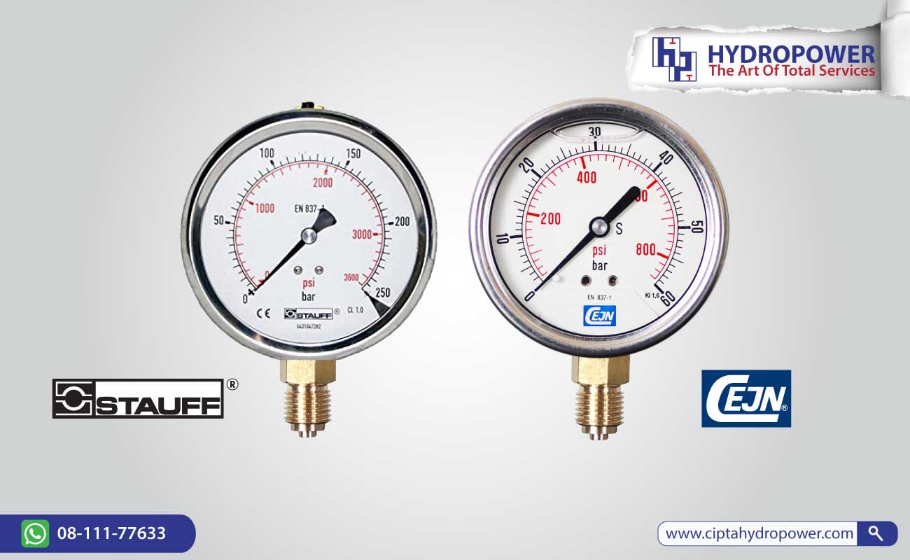 distributor pressure gauge